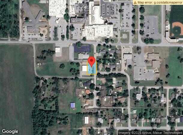  420 S 22Nd St, Chickasha, OK Parcel Map