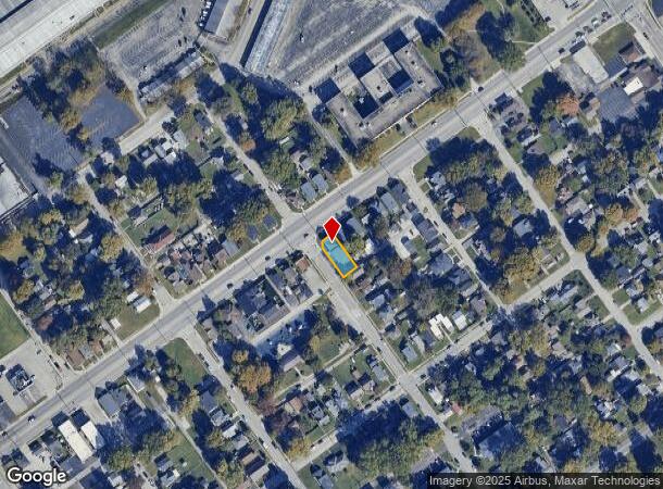  1102 E 10Th St, Jeffersonville, IN Parcel Map