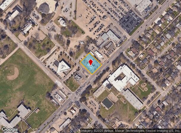 3113 Inwood Rd, Dallas, TX Parcel Map