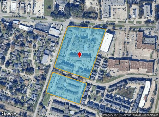  12023 Bissonnet St, Houston, TX Parcel Map
