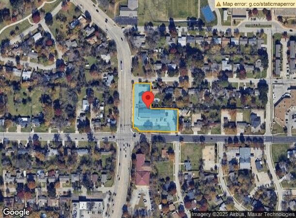  1415 S Center St, Arlington, TX Parcel Map