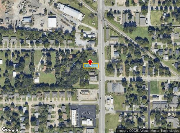  214 S Elm Pl, Broken Arrow, OK Parcel Map