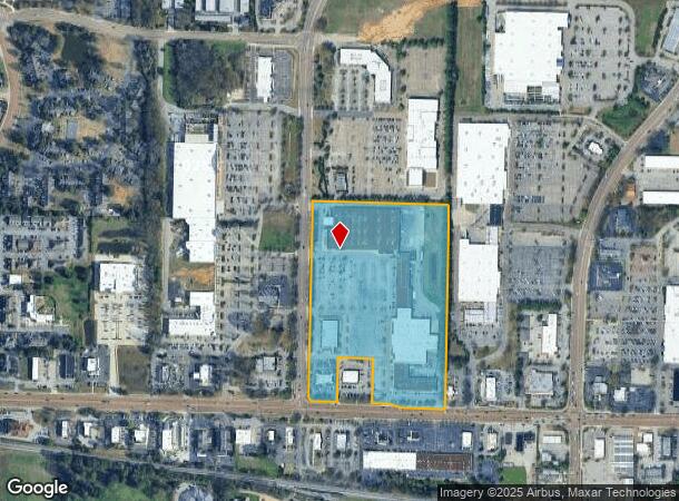 952 W Poplar Ave, Collierville, TN Parcel Map