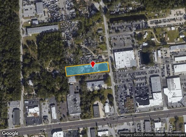  108 Lee Rd, Jacksonville, FL Parcel Map