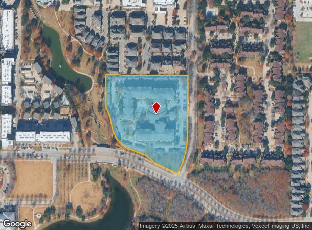 200 Country Brook Dr, Keller, TX Parcel Map