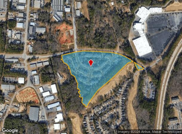  355 Jennings Mill Pky, Athens, GA Parcel Map