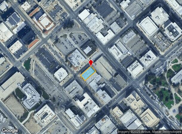 1254 Fulton St, Fresno, CA Parcel Map
