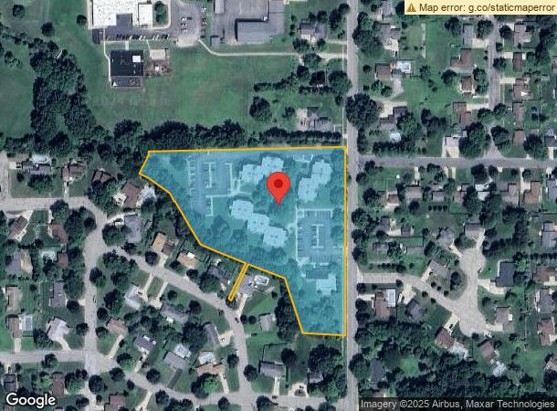  1105 N Chipman St, Owosso, MI Parcel Map