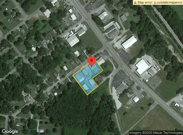  205 Weaver St, Tullahoma, TN Parcel Map