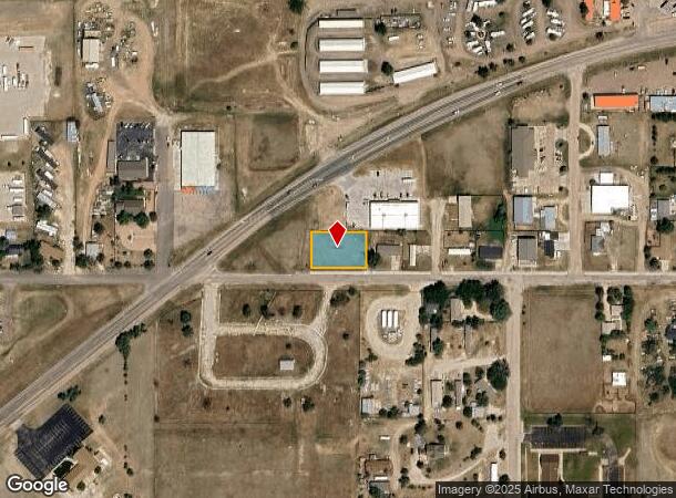 Eighth St, Calhan, CO Parcel Map