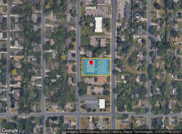 9908 Nicollet Ave S, Minneapolis, MN Parcel Map