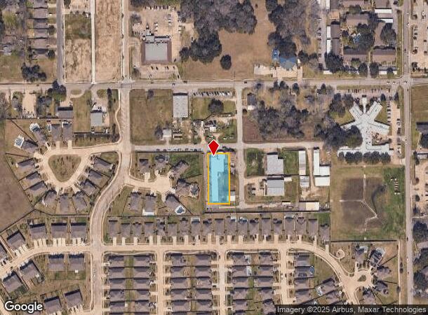  3504 Lockheed St, Pearland, TX Parcel Map