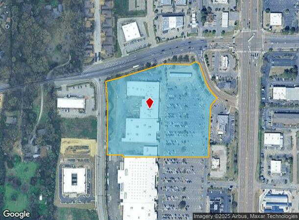  1713 N Germantown Pky, Cordova, TN Parcel Map