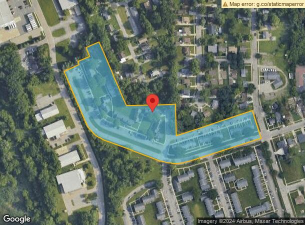  693 Arbor Dr, Ypsilanti, MI Parcel Map