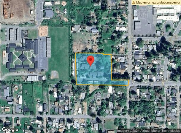  1298 Locust St, Willits, CA Parcel Map