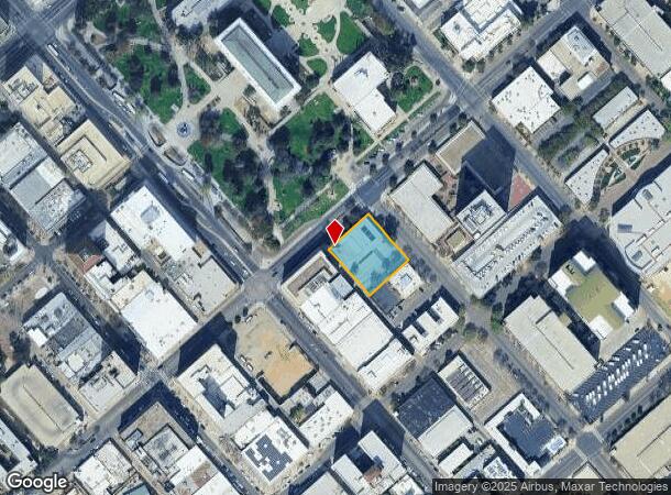 2140 Tulare St, Fresno, CA Parcel Map