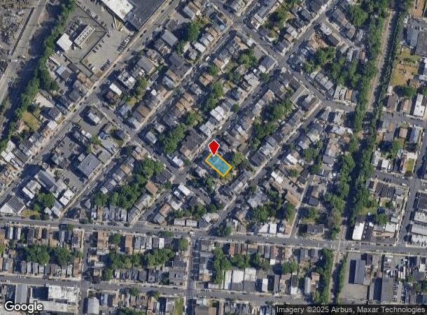  107 Highland St, Paterson, NJ Parcel Map