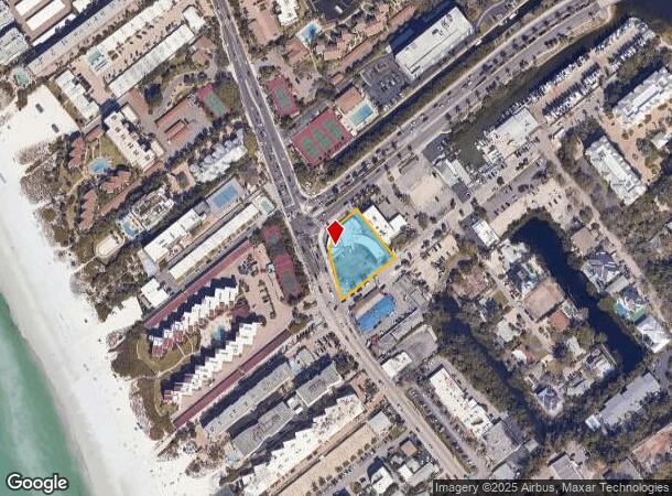 1211 Old Stickney Point Rd, Sarasota, FL Parcel Map