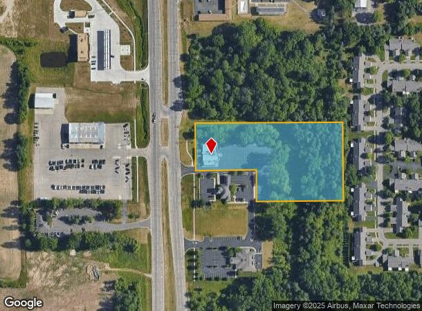  5080 Alpine Ave Nw, Comstock Park, MI Parcel Map