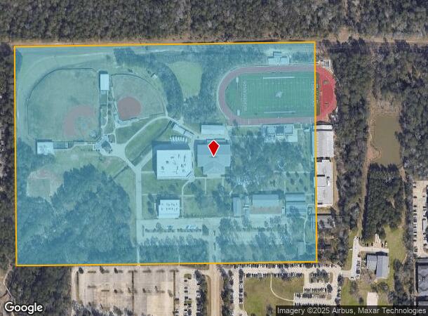 5800 Academy Way, Conroe, TX Parcel Map