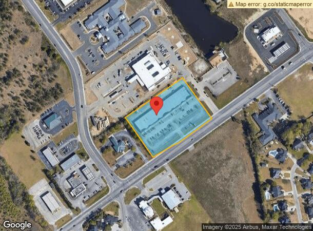  2501 S Cashua Dr, Florence, SC Parcel Map