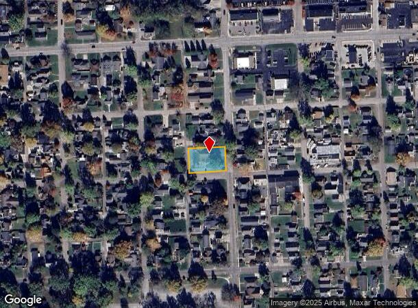  2310 Chestnut St, Columbus, IN Parcel Map