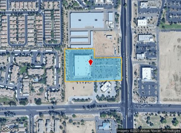  7540 S Power Rd, Gilbert, AZ Parcel Map