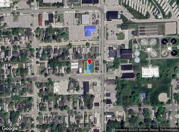  1447 Washington Ave, Grand Haven, MI Parcel Map