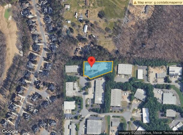  9365 Industrial Trce, Alpharetta, GA Parcel Map