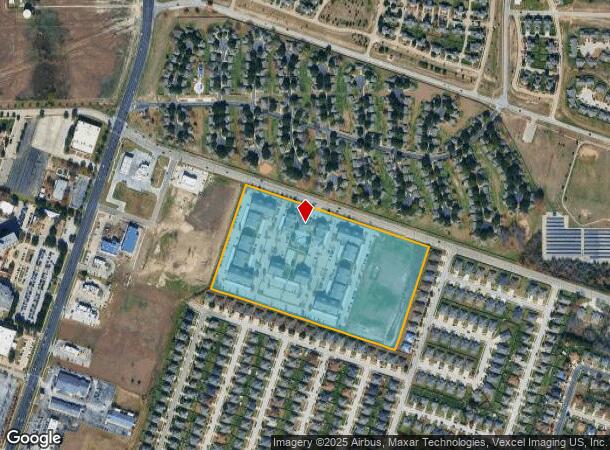 5016 Watercrest Rd, Killeen, TX Parcel Map