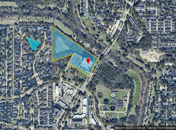 1080 Eldridge Pkwy, Houston, TX Parcel Map