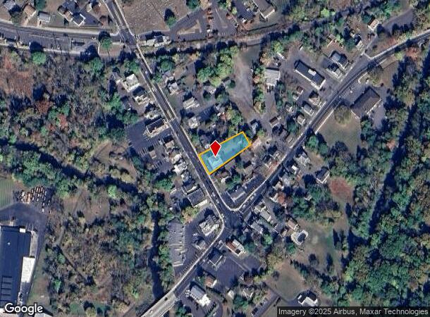  21 N Main St, Chalfont, PA Parcel Map