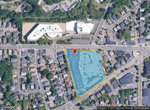 1030 Main St, Waltham, MA Parcel Map
