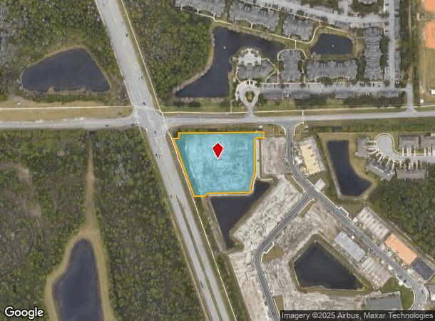 1851 Strickland Range Rd, Daytona Beach, FL Parcel Map