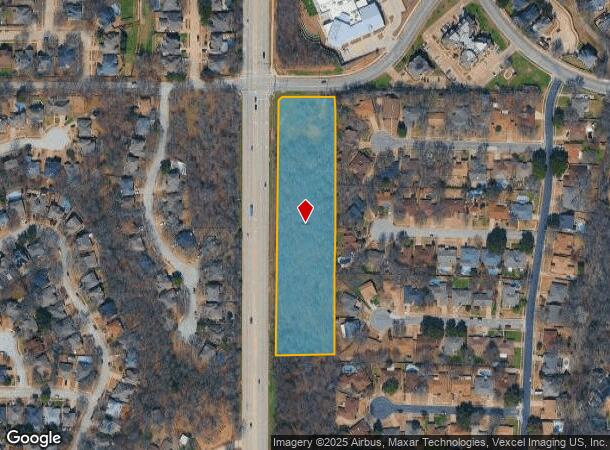 1500 N Industrial Blvd, Euless, TX Parcel Map