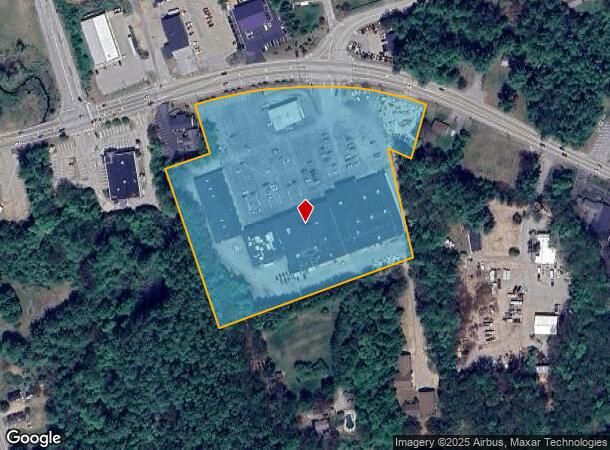  630 W Main St, Tilton, NH Parcel Map
