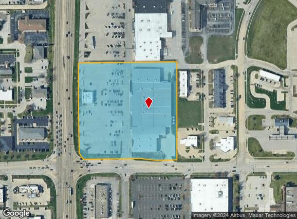  1700 E College Ave, Normal, IL Parcel Map