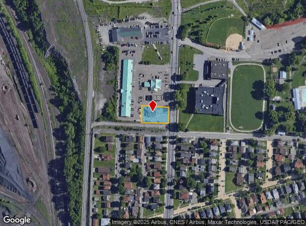  1403 Main St, Follansbee, WV Parcel Map