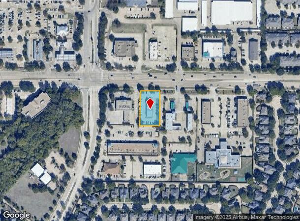  1213 W Mcdermott Dr, Allen, TX Parcel Map