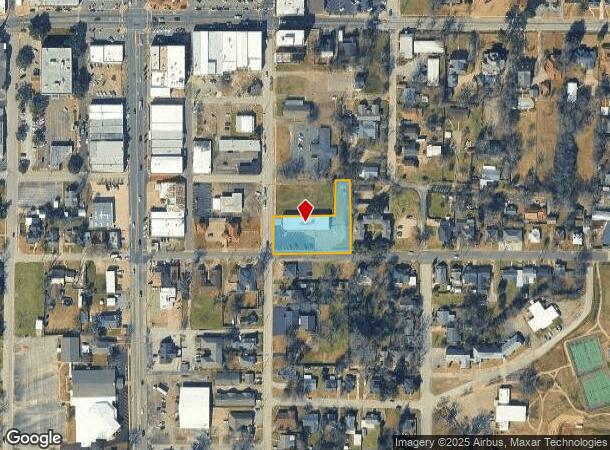 205 S Marshall St, Henderson, TX Parcel Map