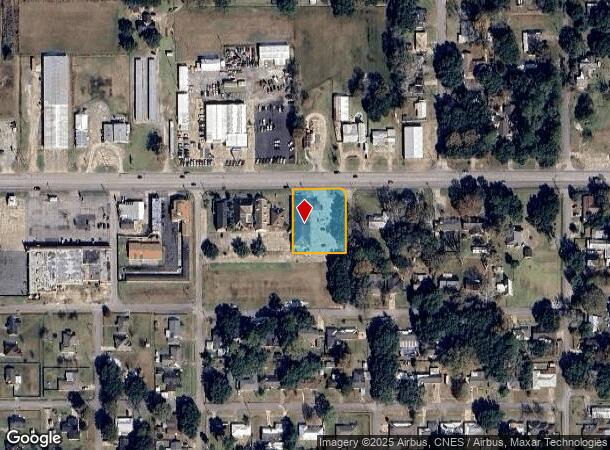  1251 E Laurel Ave, Eunice, LA Parcel Map