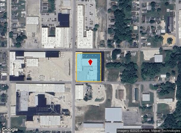  1280 Vine St, Jasper, IN Parcel Map
