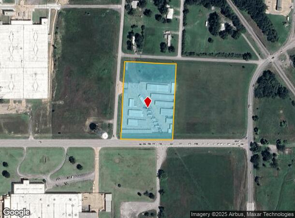  1525 S Madison Ave, Wagoner, OK Parcel Map