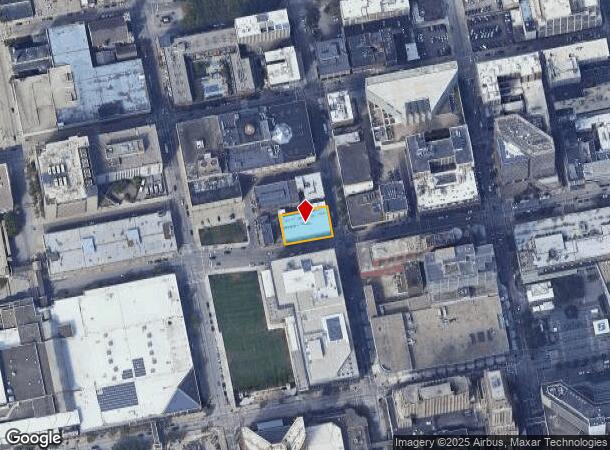 601 W Race St, Cincinnati, OH Parcel Map