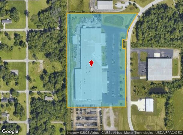 2550 Central Point Pky, Lima, OH Parcel Map