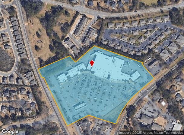 12465 Crabapple Rd, Alpharetta, GA Parcel Map