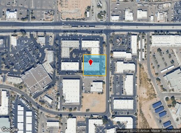  1833 W Main St, Mesa, AZ Parcel Map