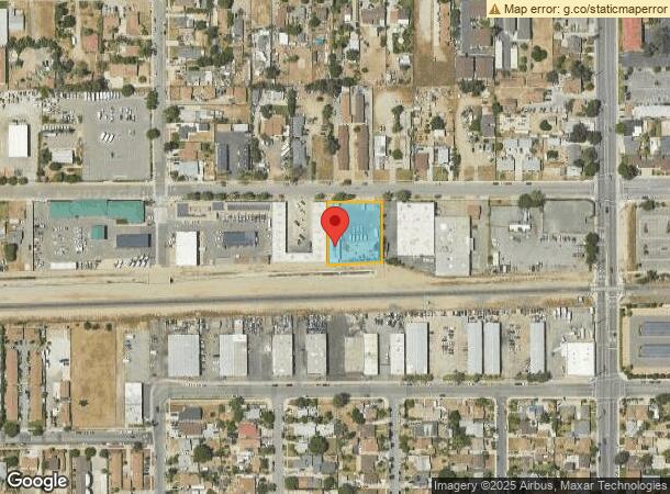  16605 Orange Way, Fontana, CA Parcel Map