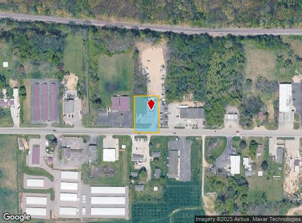  7033 Red Arrow Hwy, Coloma, MI Parcel Map