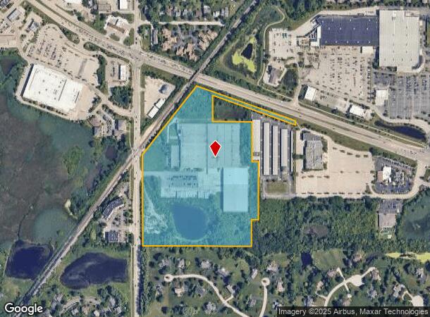  800 Ela Rd, Lake Zurich, IL Parcel Map